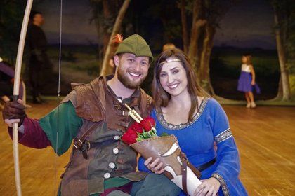 Robin Hood and Lady Marian